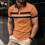 Premium orange polo shirt